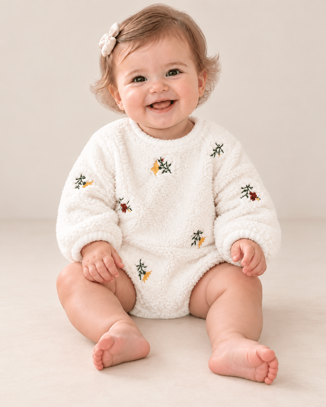 Romper Manga Longa Cool Bebê Menina Lora Baby